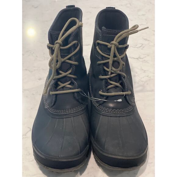Ugg Men’s Zetik Gorpcore Lace Up Duck Waterproof Winter Snow Boots Size 14 Black main image 7